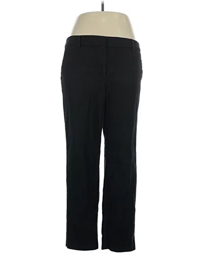 Pre-owned Ann Taylor Loft Dress Pants In Black
