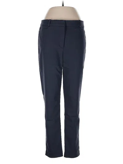 Pre-owned Ann Taylor Loft Dress Pants In Blue