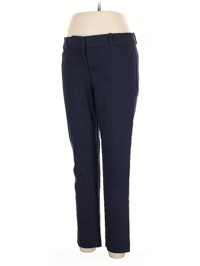 Pre-owned Ann Taylor Loft Dress Pants In Blue