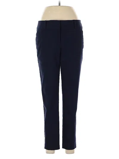 Pre-owned Ann Taylor Loft Dress Pants In Blue