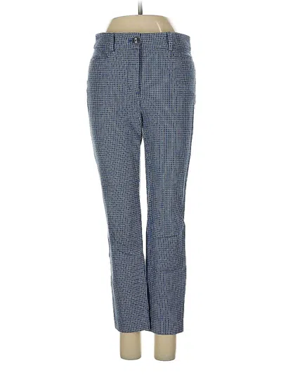 Pre-owned Ann Taylor Loft Dress Pants In Blue