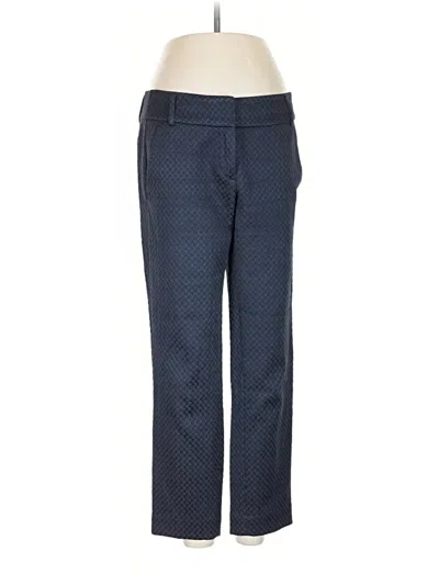 Pre-owned Ann Taylor Loft Dress Pants In Blue
