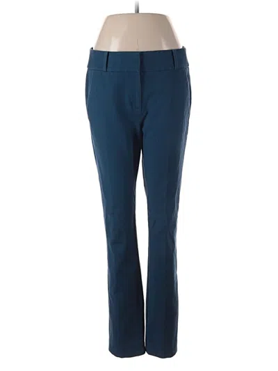 Pre-owned Ann Taylor Loft Dress Pants In Blue