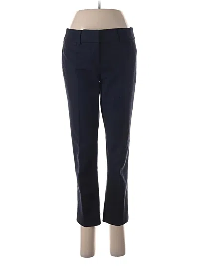 Pre-owned Ann Taylor Loft Dress Pants In Blue