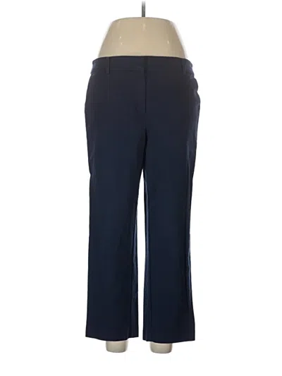 Pre-owned Ann Taylor Loft Dress Pants In Blue