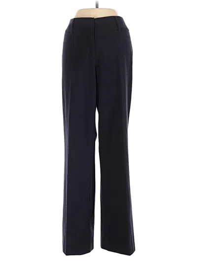 Pre-owned Ann Taylor Loft Dress Pants In Blue