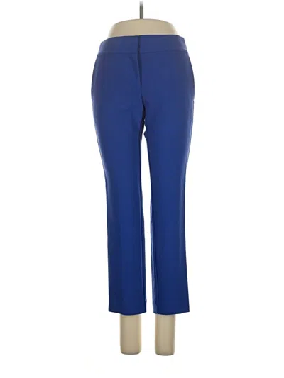 Pre-owned Ann Taylor Loft Dress Pants In Blue