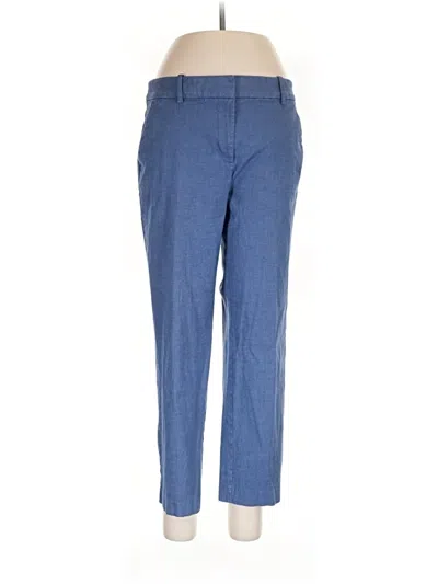 Pre-owned Ann Taylor Loft Dress Pants In Blue