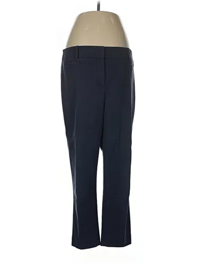 Pre-owned Ann Taylor Loft Dress Pants In Blue