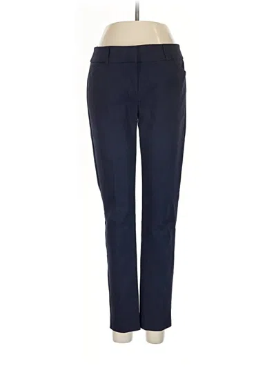 Pre-owned Ann Taylor Loft Dress Pants In Blue
