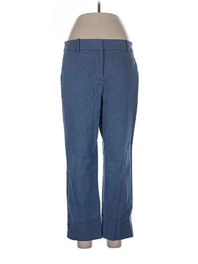Pre-owned Ann Taylor Loft Dress Pants In Blue