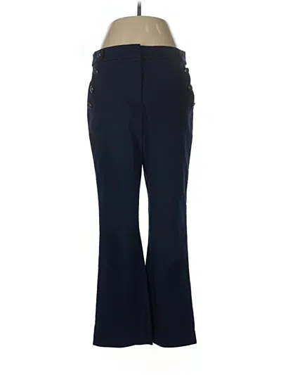 Pre-owned Ann Taylor Loft Dress Pants In Blue