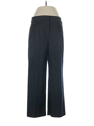 Pre-owned Ann Taylor Loft Dress Pants In Blue