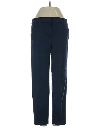 Pre-owned Ann Taylor Loft Dress Pants In Blue