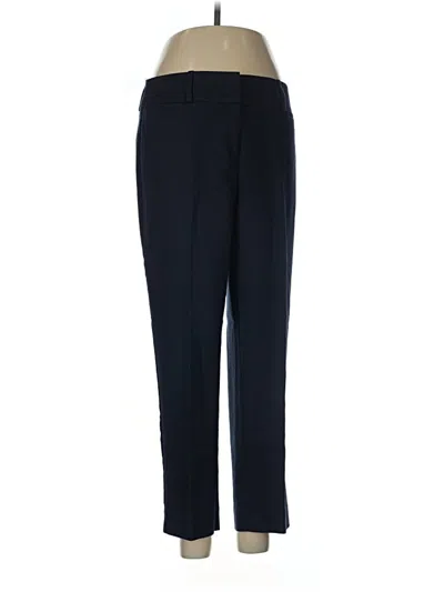 Pre-owned Ann Taylor Loft Dress Pants In Blue