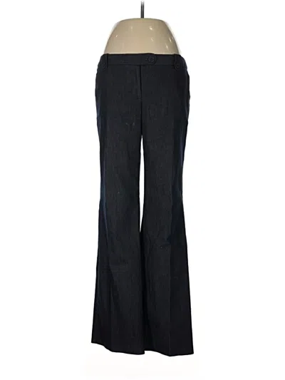 Pre-owned Ann Taylor Loft Dress Pants In Blue