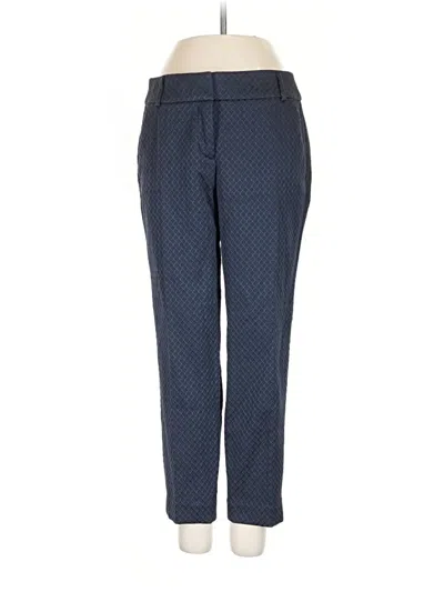 Pre-owned Ann Taylor Loft Dress Pants In Blue