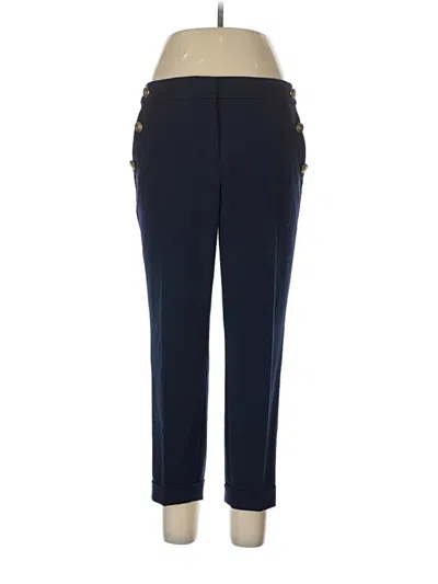 Pre-owned Ann Taylor Loft Dress Pants In Blue