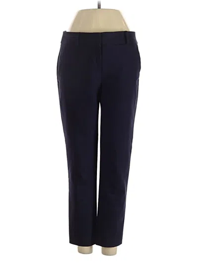 Pre-owned Ann Taylor Loft Dress Pants In Blue