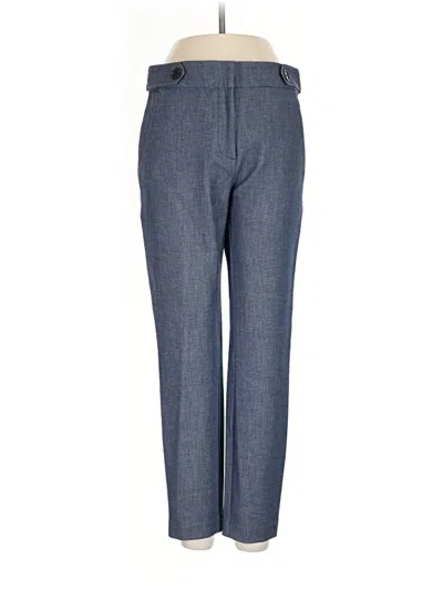 Pre-owned Ann Taylor Loft Dress Pants In Blue