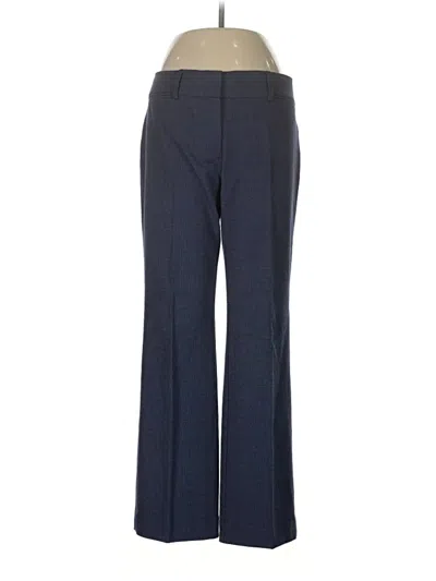 Pre-owned Ann Taylor Loft Dress Pants In Blue