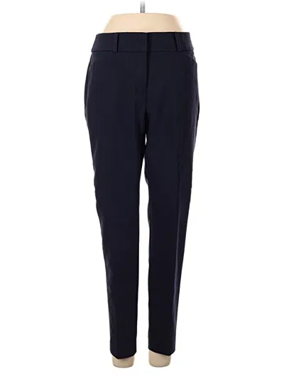 Pre-owned Ann Taylor Loft Dress Pants In Blue