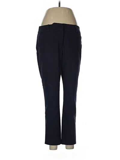 Pre-owned Ann Taylor Loft Dress Pants In Blue