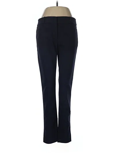 Pre-owned Ann Taylor Loft Dress Pants In Blue