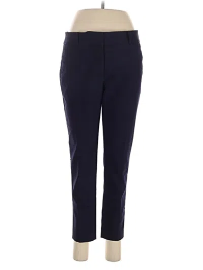 Pre-owned Ann Taylor Loft Dress Pants In Blue