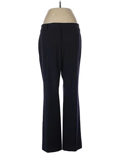 Pre-owned Ann Taylor Loft Dress Pants In Blue