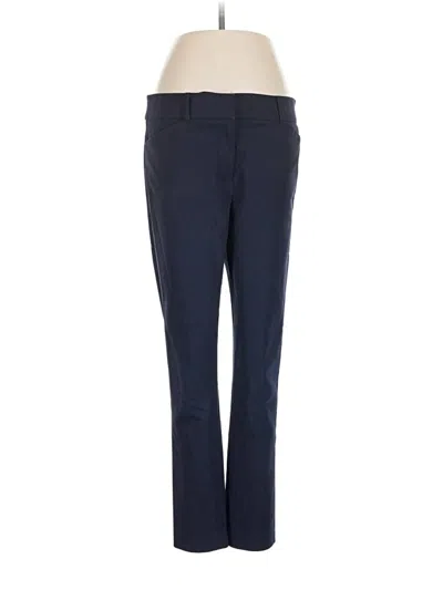 Pre-owned Ann Taylor Loft Dress Pants In Blue