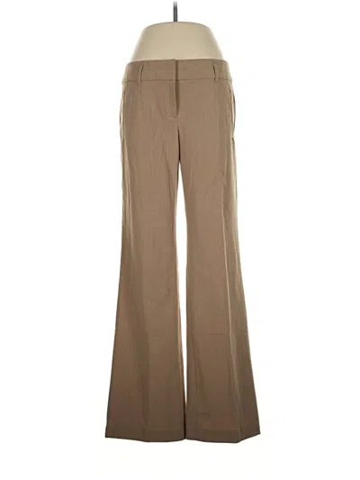 Pre-owned Ann Taylor Loft Dress Pants In Brown