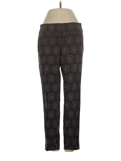 Pre-owned Ann Taylor Loft Dress Pants In Brown