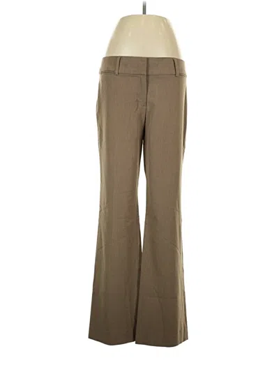 Pre-owned Ann Taylor Loft Dress Pants In Brown