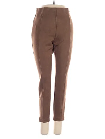 Pre-owned Ann Taylor Loft Dress Pants In Brown
