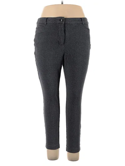 Pre-owned Ann Taylor Loft Dress Pants In Gray
