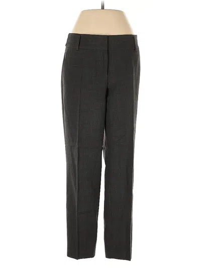 Pre-owned Ann Taylor Loft Dress Pants In Gray