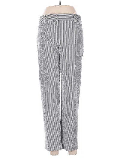 Pre-owned Ann Taylor Loft Dress Pants In Gray