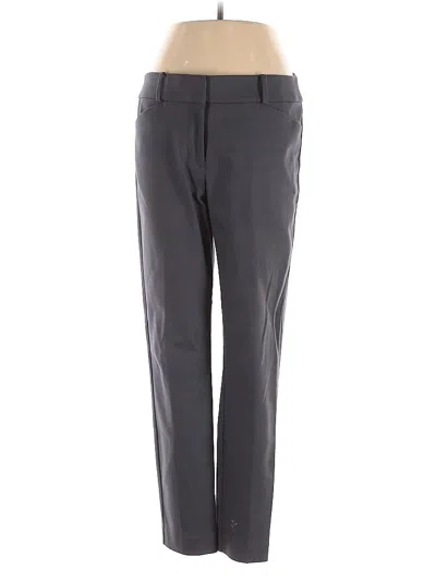 Pre-owned Ann Taylor Loft Dress Pants In Gray