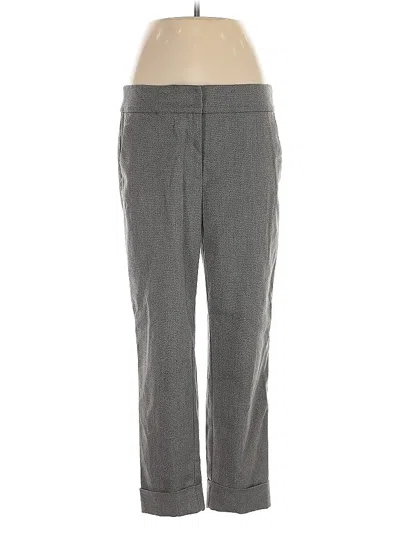 Pre-owned Ann Taylor Loft Dress Pants In Gray