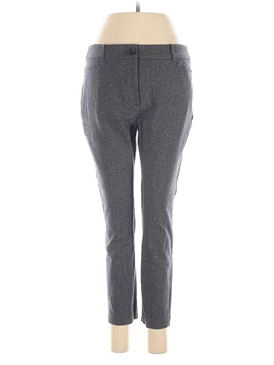 Pre-owned Ann Taylor Loft Dress Pants In Gray