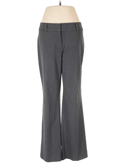 Pre-owned Ann Taylor Loft Dress Pants In Gray