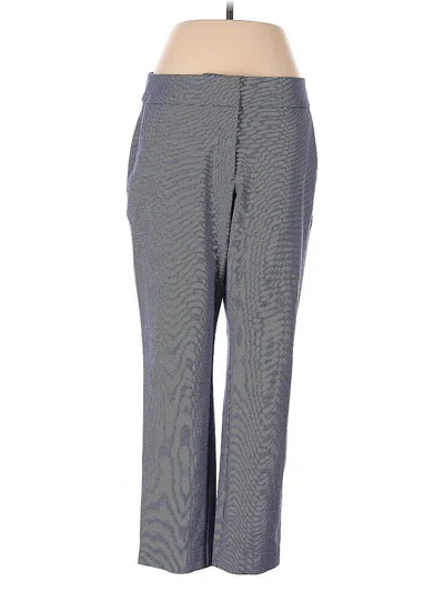 Pre-owned Ann Taylor Loft Dress Pants In Gray