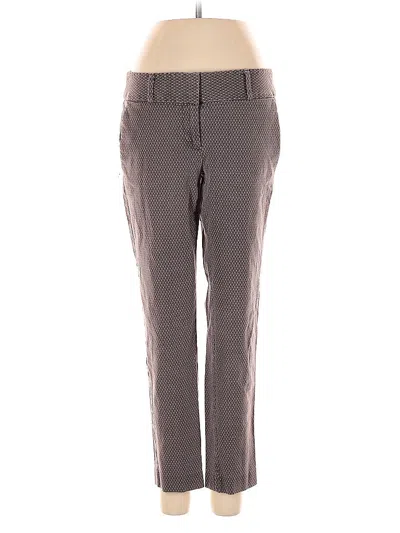 Pre-owned Ann Taylor Loft Dress Pants In Gray