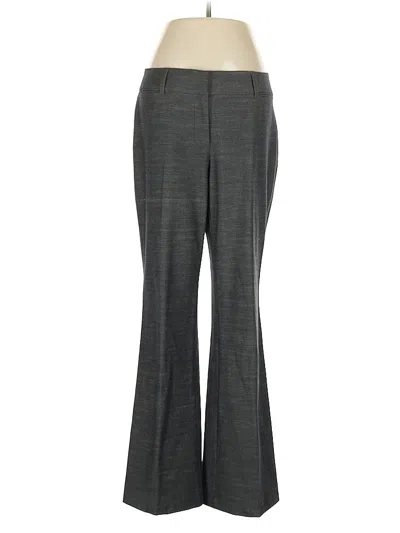 Pre-owned Ann Taylor Loft Dress Pants In Gray