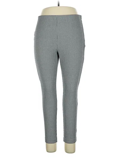 Pre-owned Ann Taylor Loft Dress Pants In Gray