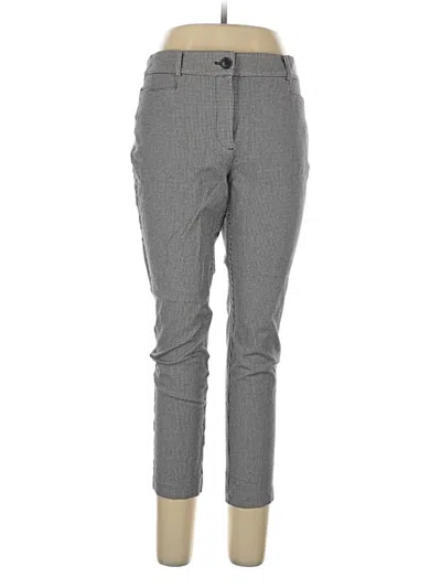 Pre-owned Ann Taylor Loft Dress Pants In Gray
