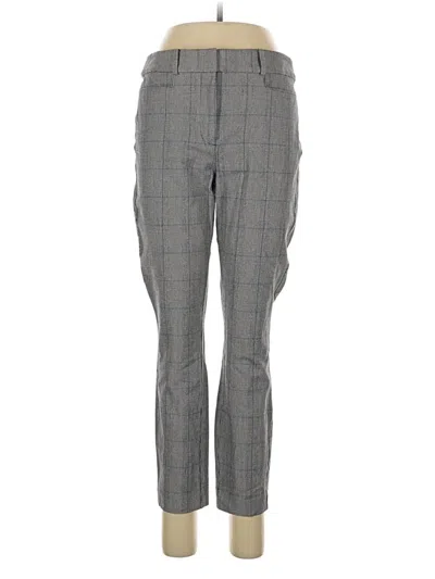 Pre-owned Ann Taylor Loft Dress Pants In Gray