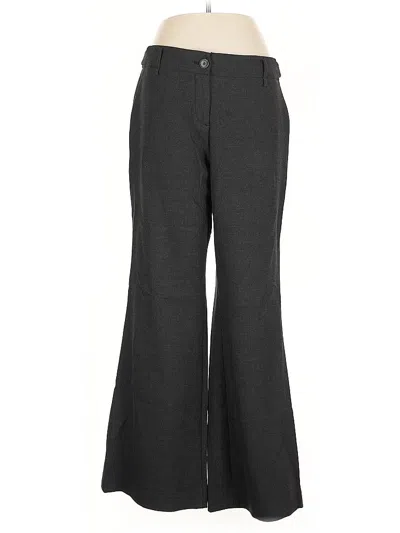 Pre-owned Ann Taylor Loft Dress Pants In Gray