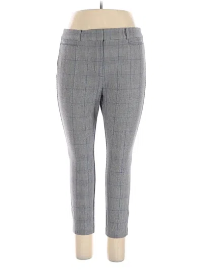 Pre-owned Ann Taylor Loft Dress Pants In Gray
